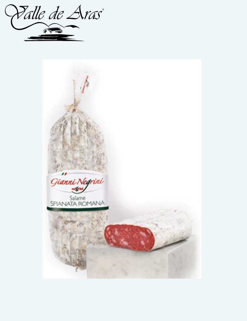 Salami Spianata Romana QUESERÍA VALLE DE ARAS S.L.
