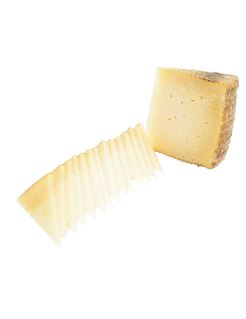 Queso de Oveja Curado Castellano Valle de Aras en cuña y loncha