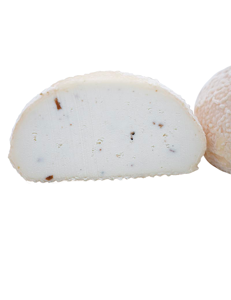 Queso trufado granizo La Rueda abierto