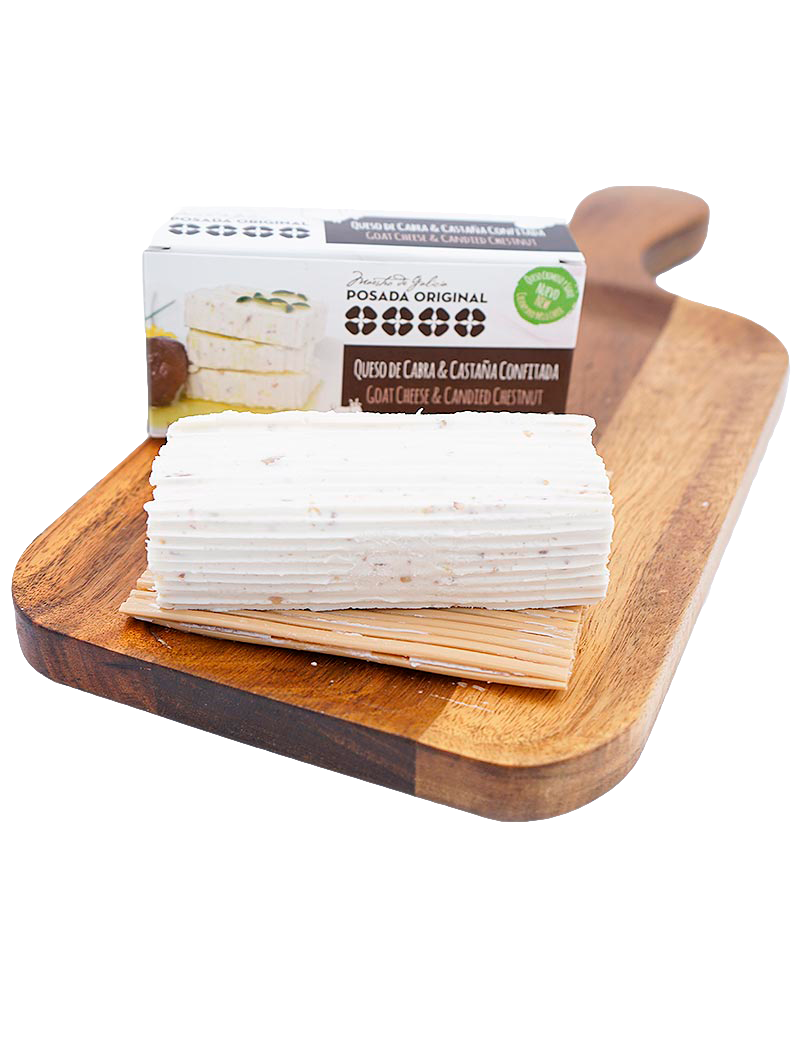 Queso Cabra y Castaña Confitada con envase