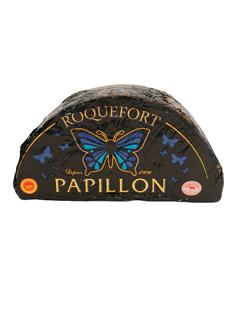 Queso Azul Roquefort Papillon Et Negra