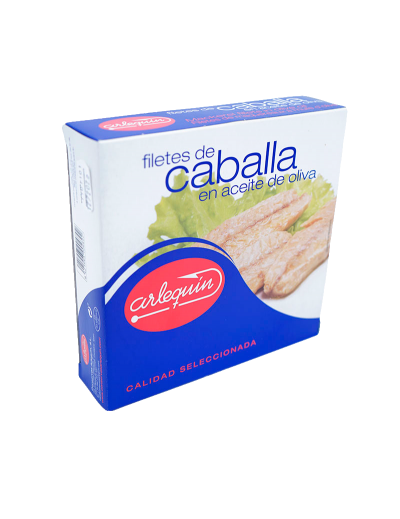 Filetes de Caballa en Aceite de Oliva Arlequín 2