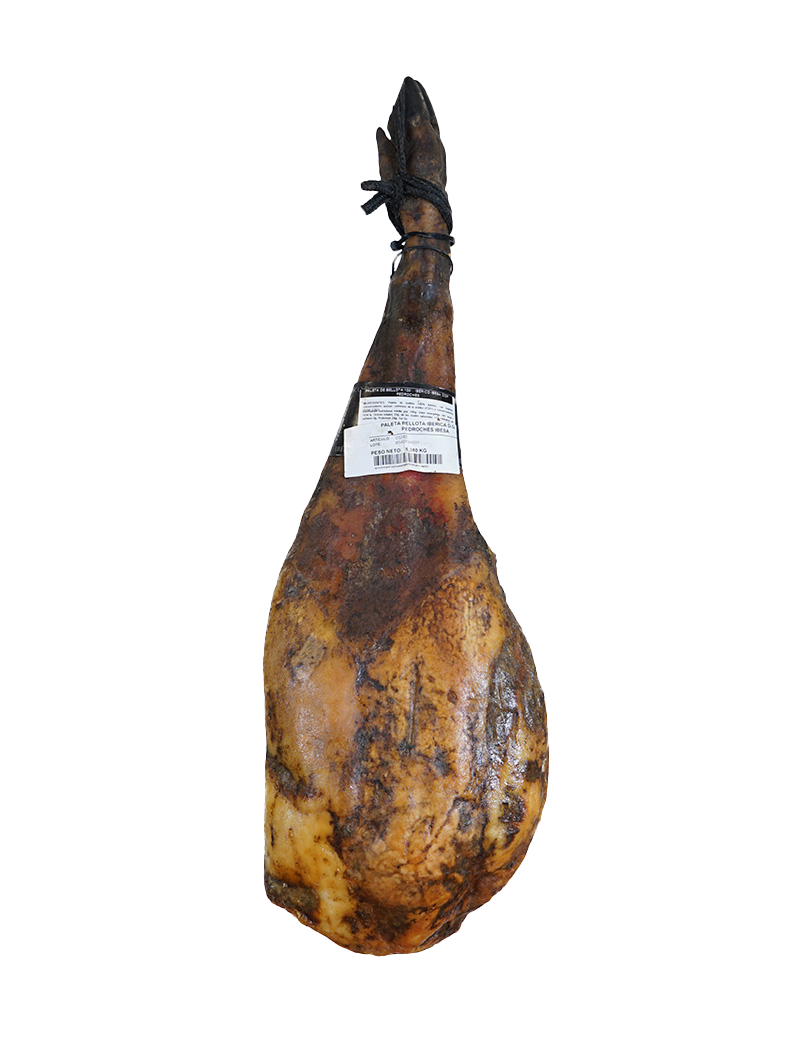 Paleta Bellota 100% Ibérica Ibesa por detrás