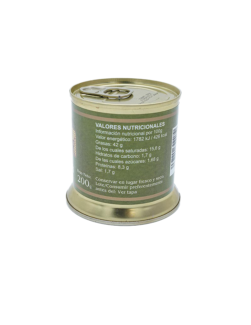 Paté Landes Errotazar por detrás