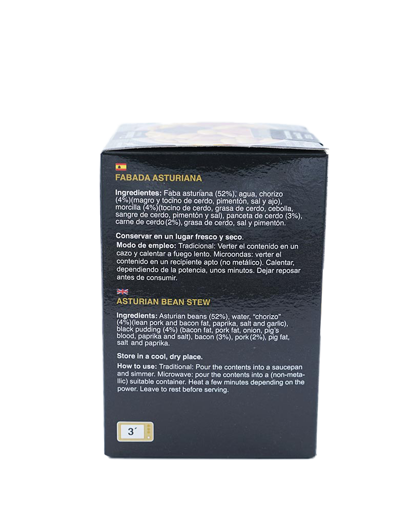 Fabada El Yantar de Pepe ingredientes y modo de empleo