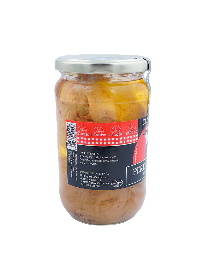 Perdiz Roja en Salsa El Guiso