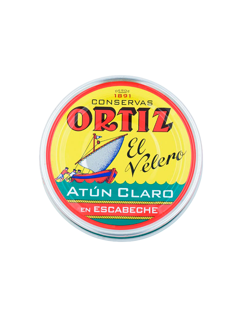 Atún Claro en Escabeche Ortiz portada