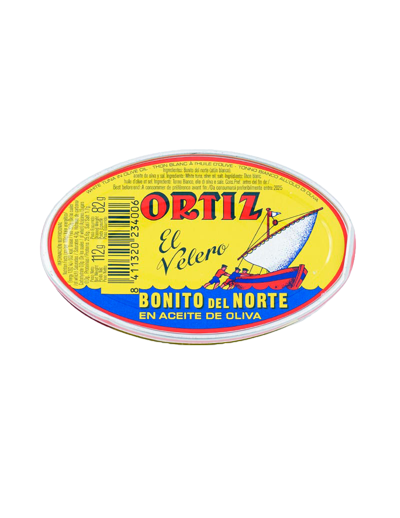 Bonito del Norte en Aceite de Oliva Ortiz por detrás