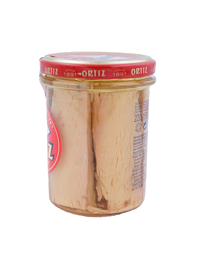 Bonito del Norte en Aceite de Oliva Ortiz por detrás