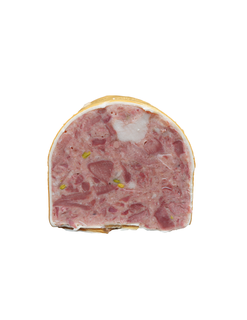 Cabeza de Jabalí Suprema con Pistachos partida