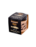 Paté de Bacalao al Pil Pil Premium Cazorla de lado Paté de Bacalao al Pil Pil Premium Cazorla de lado