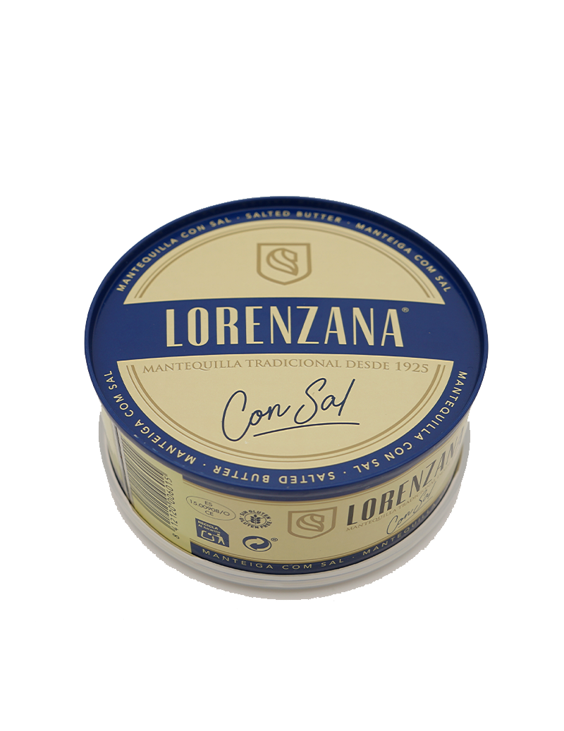 Mantequilla Lorenzana c/sal 250 gr.
