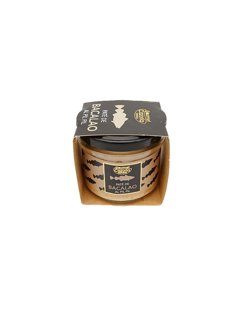 Paté de Bacalao al Pil Pil Premium Cazorla envase