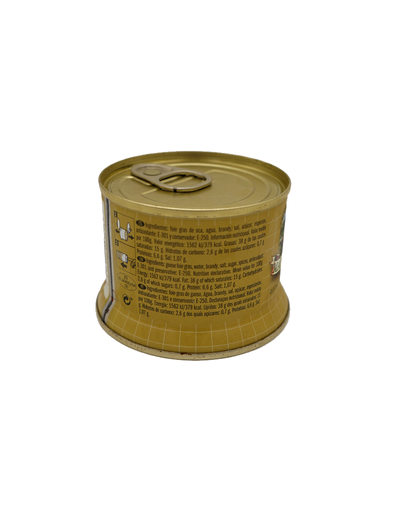 Bloc de Foie Gras de Oca Martiko por detrás