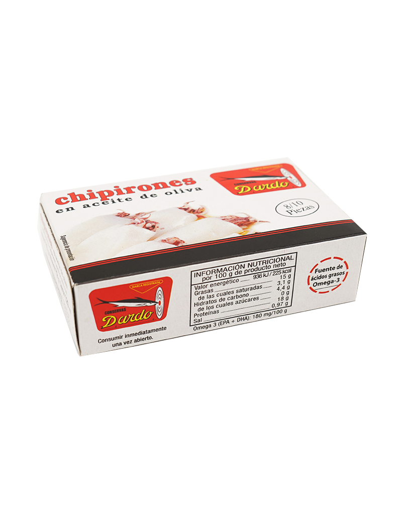 Chipiriones en Aceite de Oliva 8/10 Dardo