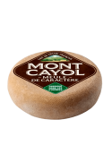 Queso Mont Cayol Pyrénées visto de lado