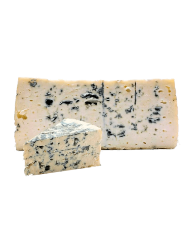 Cuñas de queso Danablue Danish Blue Cheese Green Island
