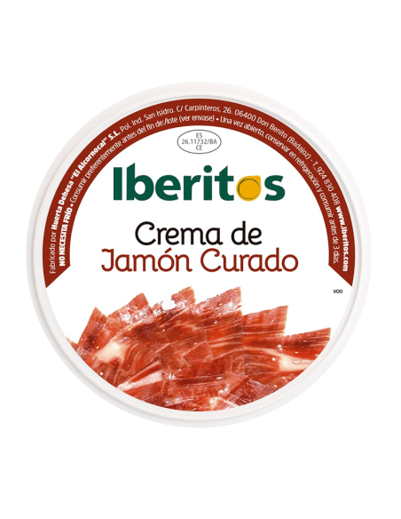 Iberitos Crema de Jamón Curado 45 x 23 gramos