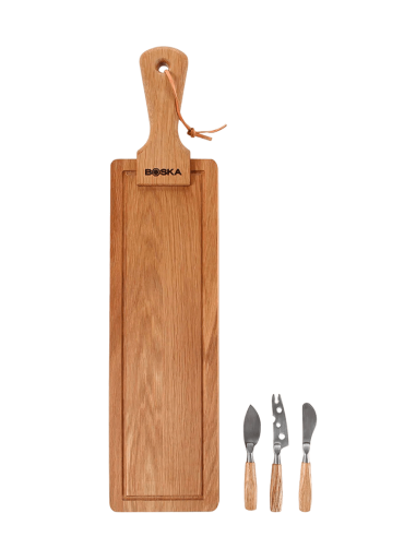 Cheese Set Friends Boska tabla y cuchillos