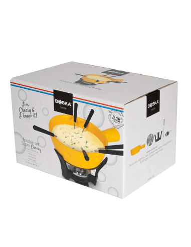 Caja del Fondue Set Super Cheesy Boska