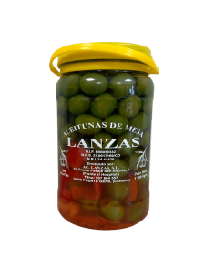 Aceitunas Deshuesadas Aliño Casero Lanzas