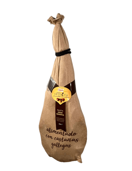 Jamón Serrano Gran Reserva de Castañas entelado