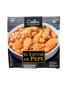 Callos con Garbanzos El Yantar de Pepe