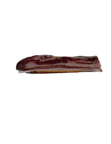 Panceta curada España e hijos vista de lado