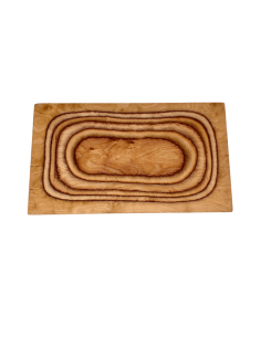 Bandeja de madera de la Roca 35*20 cm