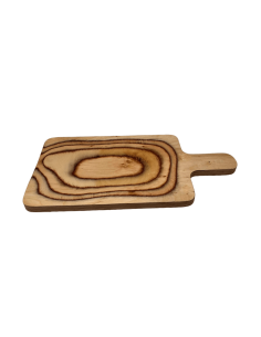 Bandeja de madera con asa de la Roca 40*20