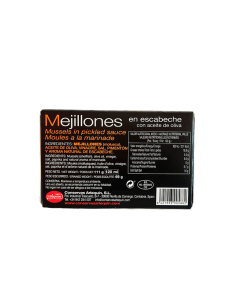 Mejillones en Escabeche 6/8 Piezas 2