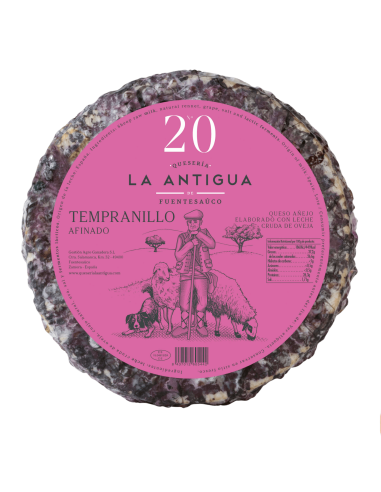 Queso Añejo al Tempranillo La Antigua Fuentesaúco