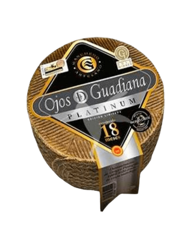 Queso Manchego Platinum 18 meses Ojos del Guadiana D.O.P.