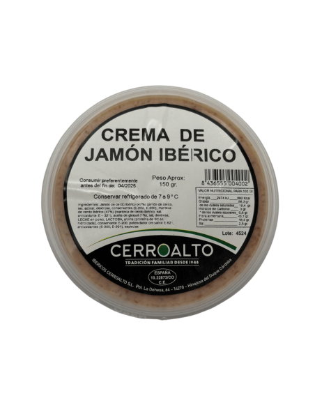 Crema de Jamón Ibérico Cerroalto