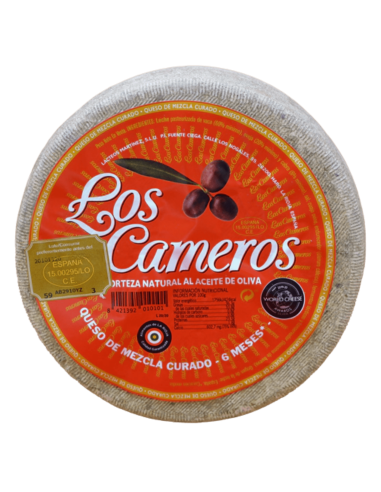 Queso Curado Etiqueta Roja Los Cameros