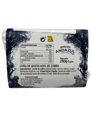 QUESO AZUL ANDAZUL CUÑA