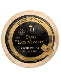 QUESO DE OVEJA CURADO MANTECA ET.NEGRA PAGO LOS VIVALES