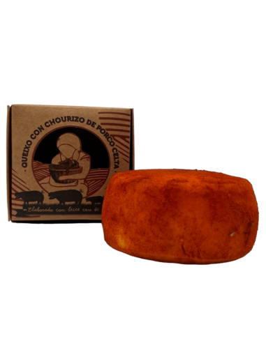 Queso con chorizo de cerdo Celta Campo Capela 400 gr