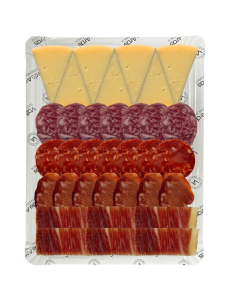 Bandeja surtida ibérica cebo de campo