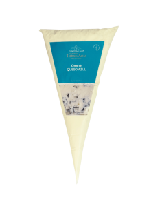 Crema de Queso azul en Manga Pastelera Tierras altas