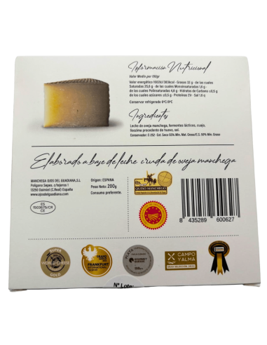 CUÑA DE QUESO OJOS DE GUADIANA PLATINO