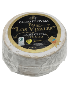 QUESO DE OVEJA CURADO MANTECA ET.NEGRA PAGO LOS VIVALES 2