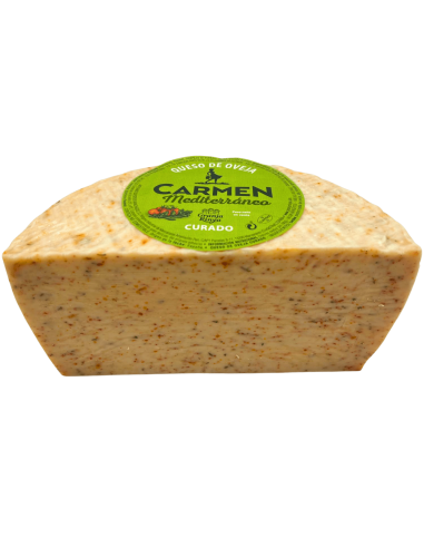 QUESO OVEJA CURADO MEDITERRÁNEO CARMEN