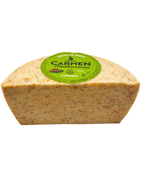 QUESO OVEJA CURADO MEDITERRÁNEO CARMEN