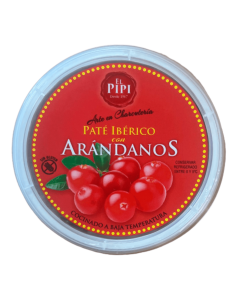 Paté Ibérico con Arándanos El pipi