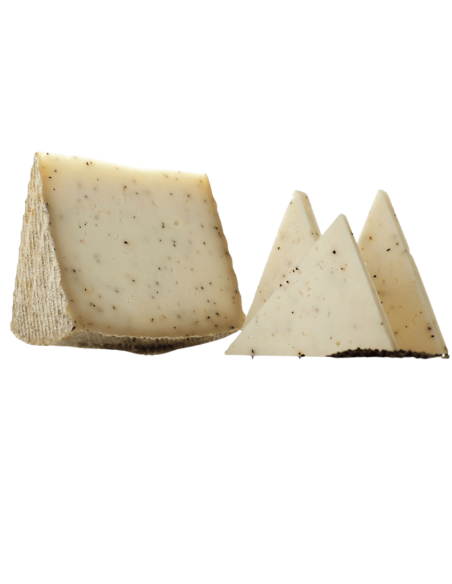 Queso de Oveja Curado La Antigua con Pimienta Negra