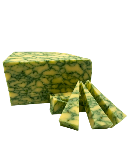 Queso Derby de salvia Belton Farm