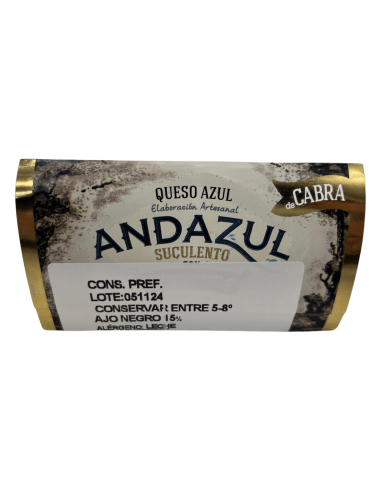 Queso azul con ajo negro Andazul cuña