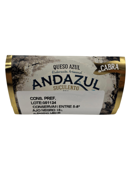 Queso azul con ajo negro Andazul cuña