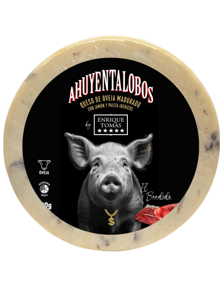 Queso de oveja con jamón Ahuyentalobos